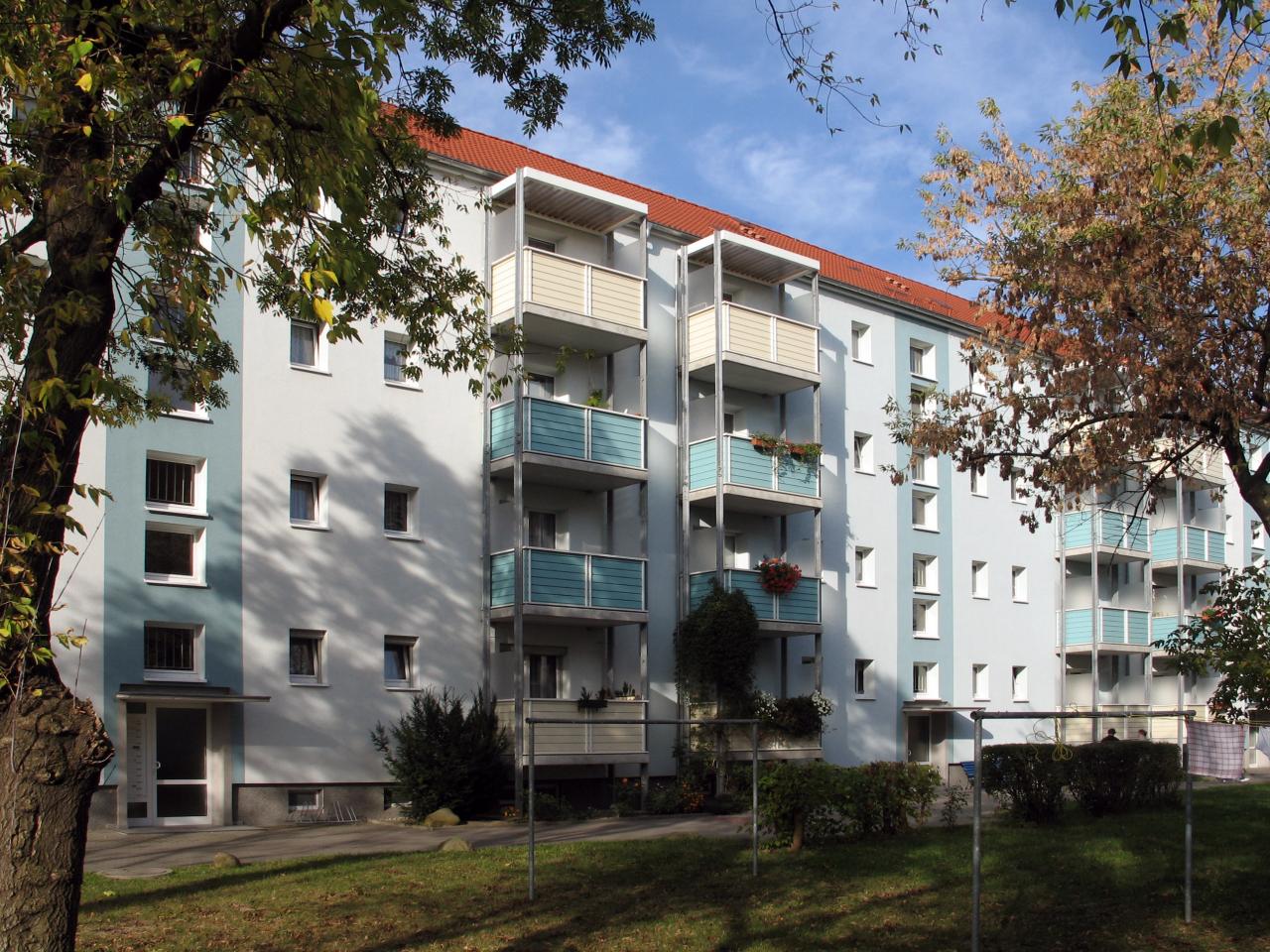Gemütliche 2-Raum-Wohnung mit Balkon u. Blick ins Grüne